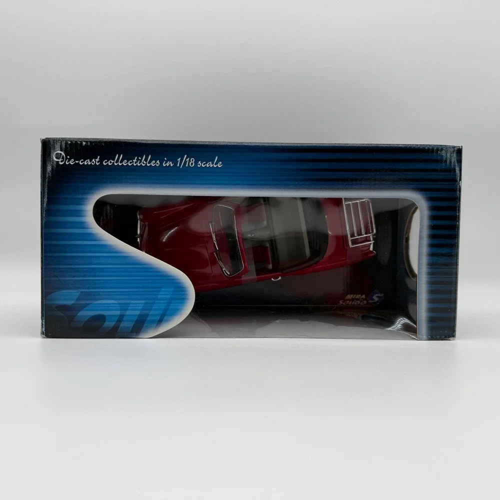Mira Solido Volkswagen Karman Ghia Red 8058 Diecast Car 1:18